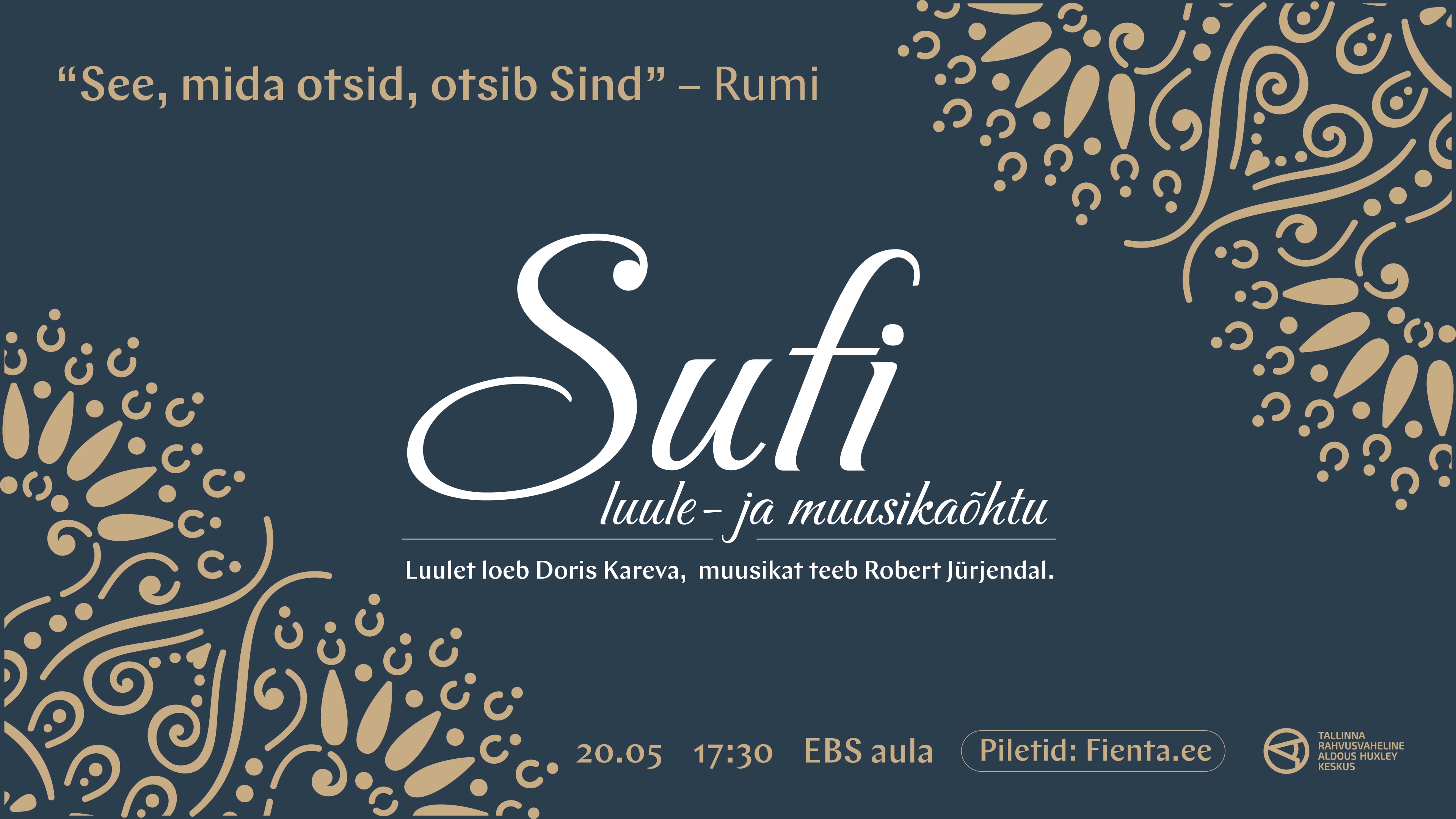 SUFI luule- ja muusikaõhtu