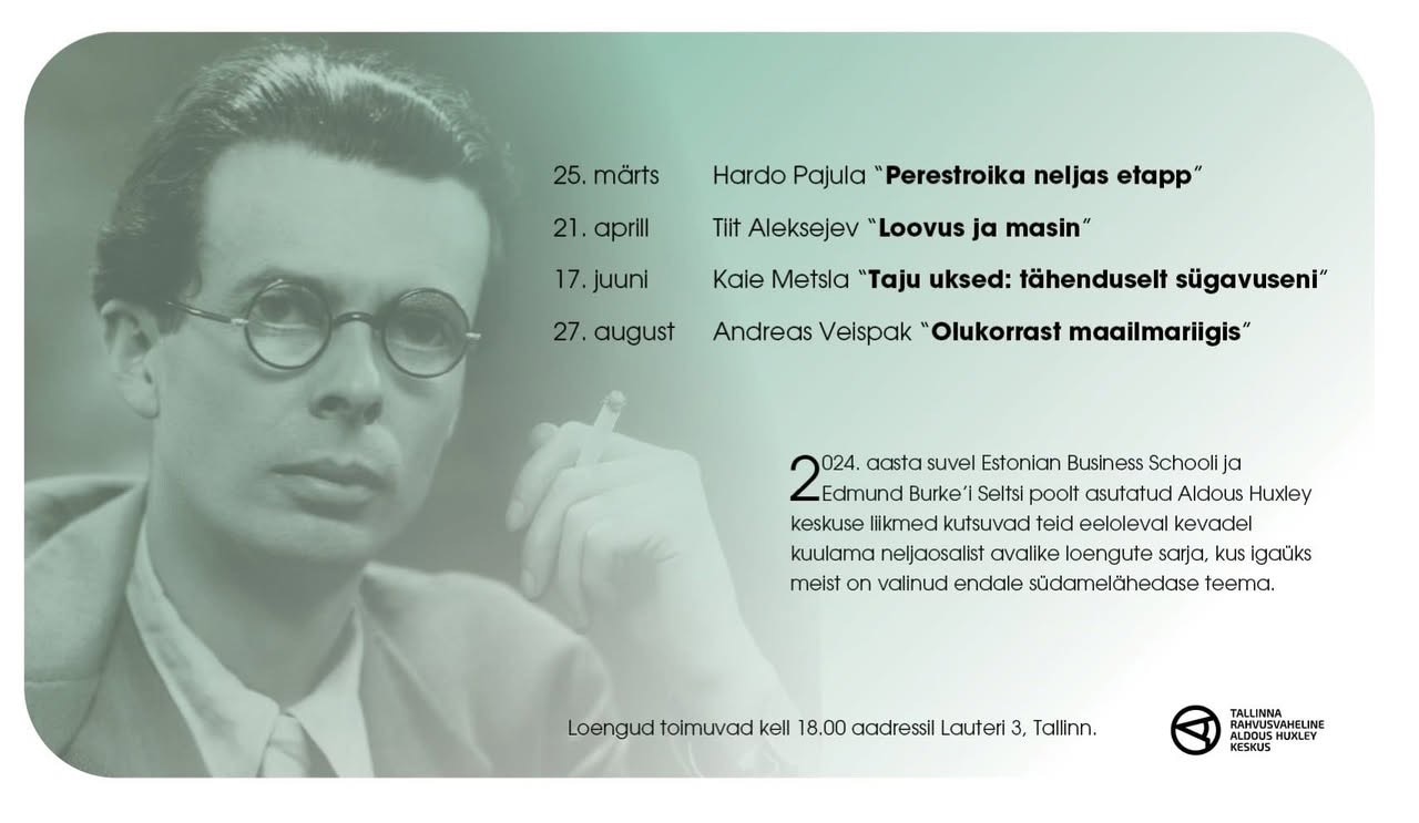 Aldous Huxley Keskuse avalike loengute sari